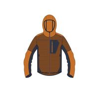 CMP, JACKET FIX HOOD, 34H2677, Basic Orange, 54, Man