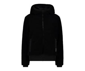 CMP, JACKET FIX HOOD, 34K2906, Basic Black, D48, Woman