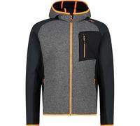 CMP, JACKET FIX HOOD, 34M2727, Dark Grey, 50, Man