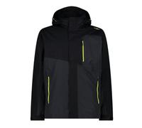 CMP, JACKET ZIP HOOD DETACHABLE INN.JACKET, 31Z1587D, Basic Black, 52, Man