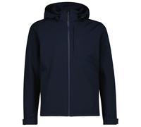 CMP - Jacket Zip Hood Stretch Softshell - Veste softshell - 48 - black blue