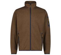 CMP - Jacquard Knitted Jacket - Veste polaire - 52 - b blue / curcuma