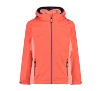 CMP - Kid G Jacket Fix Hood Detachble Inn.Jacket, Girl, Campari, 116