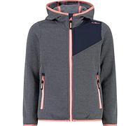 CMP - Kid G Jacket Fix Hood, Girl, B.Blue-Ice, 116
