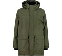 CMP, KID JACKET LONG FIX HOOD, 34K3274, Dark Green, 104, Boy
