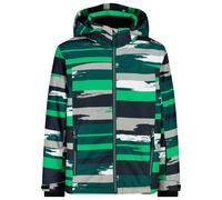 CMP - Kid Jacket Snaps Hood Deep Mint Alpine Grey - 152 - Blouson Ski