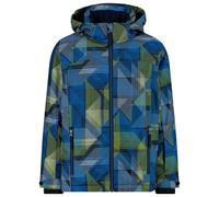 CMP - Kid Jacket Snaps Hood Royal Blue Winter Sun - 164 - Blouson Ski