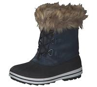 CMP Anthilian Snow Boot WP, Chaussures de Marche, Noir/Bleu, 36 EU
