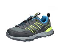 CMP Kids Atik Low WP Outdoor Shoes-3q67894 Chaussures de Marche, Graffite Limegreen, 30 EU