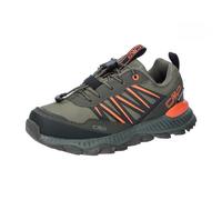 CMP Kids Atik Low WP Outdoor Shoes-3Q67894, Walking Shoe, Militaire-Orange, 30 EU, Militaire Orange., 30 EU