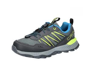 CMP Kids Atik Low WP Outdoor Shoes-3q67894, Walking Shoe Unisexe-Enfants et Garçons, Graffite Limegreen, 28 EU