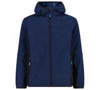 CMP - Kid's Jacket Fix Hood Jacquard Knitted - Veste polaire - 116 - infinity / antracite