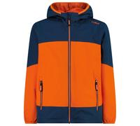 CMP - Kid's Jacket Fix Hood Ripstop - Veste imperméable - 140 - midnight / carrot