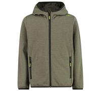 CMP - Kid's Jacket Fix Hood - Veste polaire - 116 - sage / pine
