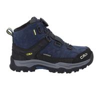 CMP - Kid's Kiruna Mid Fitgo Fleece WP - Chaussures d'hiver - EU 36 - blue ink / yellow