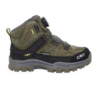 CMP - Kid's Kiruna Mid Fitgo Trekking Shoes WP - Chaussures de randonnée - EU 38 - olive