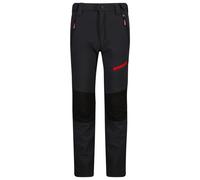 CMP - Kid's Long Softshell Pant - Pantalon softshell - 110 - antracite / nero