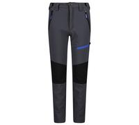CMP - Kid's Long Softshell Pant - Pantalon softshell - 116 - titanio / nero