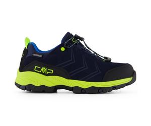 CMP - Kid's Melnick Low WP - Chaussures multisports - EU 28 - black blue / lime