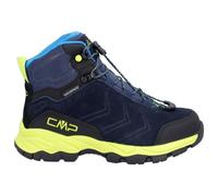 CMP - Kid's Melnick Mid WP - Chaussures de randonnée - EU 35 - black blue / lime
