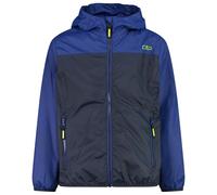 CMP - Veste enfant avec capuche anti-pluie, Noir Bleu, 104