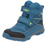 CMP Kids Pyry Wp-38Q4514-J, Snow Boot, Petrol-Yellow Fluo, 33 EU, Petrol Yellow Fluo, 33 EU