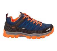 CMP Kids Rigel Low Trekking Shoes WP Chaussures de Marche, B. Blue-Arancio, 40 EU