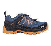 CMP Kids Rigel Low Trekking Shoes WP Mixte Enfant Chaussures de randonnée, Bluesteel Flame, 31 EU