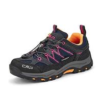 CMP Kids Rigel Low Trekking Shoes WP Mixte Enfant Chaussures de randonnée, Gris Rose Bouganville Goji, 29 EU