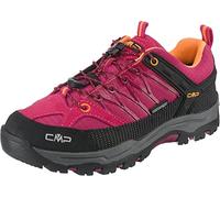 CMP Kids Rigel Low Trekking Shoes WP Mixte Enfant Chaussures de randonnée, Rose Jaune Bouganville Goji, 32 EU