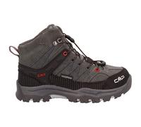 CMP - Kid's Rigel Mid Trekking Shoes Waterproof - Chaussures de randonnée - EU 31 - grey / ferrari