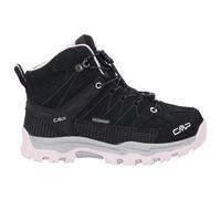 CMP - Kid's Rigel Mid Trekking Shoes Waterproof - Chaussures de randonnée - EU 33 - antracite / soft pink