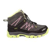 CMP - Kid's Rigel Mid Trekking Shoes Waterproof - Chaussures de randonnée - EU 37 - grey / pink / apple