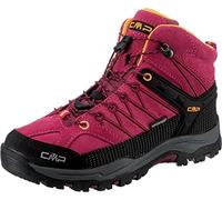 CMP Kids Rigel Mid Trekking Shoes WP Chaussures de randonnée, Rose-Jaune (Bouganville-Goji), 33 EU
