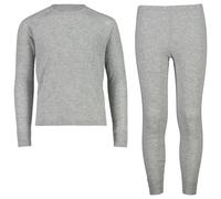 CMP - Kid's Set (Sweat And Pant) - Sous-vêtement de ski - 116 - grigio melange