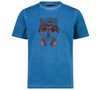 CMP - Kid's Stretch Dyed T-Shirt - T-shirt - 116 - pacific