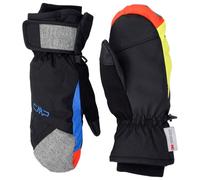 CMP - Kid's Twill Ski Mitten - Gants - 4 - nero / royal / limeade