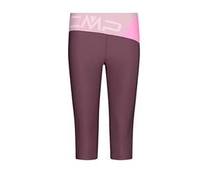 CMP - Legging ¾ élastiqué femme, Prune, XXL