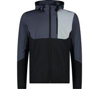 CMP Man Stretch Performance Jacket Fix Hood - Homme - Noir - taille 46- modèle 2025
