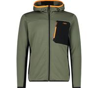 CMP Man Stretch Performance Jacket Fix Hood - Homme - Vert - taille 50- modèle 2025