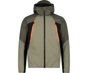 CMP Man Unlimitech 2.5l Jacket Hybrid Fix Hood - Homme - Vert - taille 48- modèle 2025