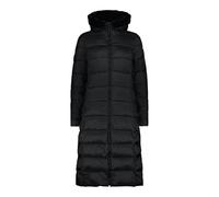 CMP - Manteau femme en nylon à capuche fixe, noir, 48