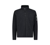 CMP - Men's jacquard Knit-Tech fleece with rhombus motif - Polaire homme Antracite-Nero - M