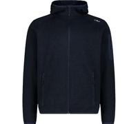 CMP - Man Jacket Fix Hood, B.Blue - Anthracite, 56