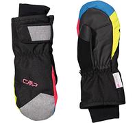 CMP - Mitaines de ski sergé pour enfant, Black-B.Jewel-Fraise, 5.5