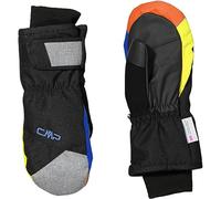 CMP - Kid's Twill Ski Mitten - Gants - 6 - nero / royal / limeade