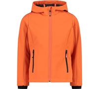 CMP Mixte Enfant 3a29385n Veste Softshell Pour Avec Capuche Fixe, Campari-Anthracite, 152 EU