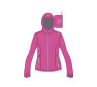 CMP Mixte Enfant Anti-déchirure Pour Avec Capuche Fixe Veste De Pluie, Fuchsia, 104 EU