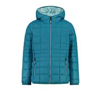 CMP Mixte Enfant Giacca Da Bambina In Con Cappuccio Fisso Veste En Nylon Pour Fille Avec Capuche Fixe, Teal., 110 EU