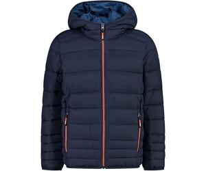CMP Mixte Enfant Giacca Da Bambino In Con Cappuccio Fisso Veste En Nylon Avec Capuche Fixe, Noir Et Bleu., 98 EU